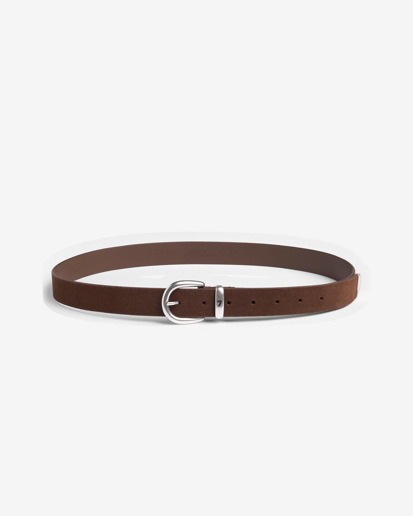 7 for all mankind Metal Loop Suede Belt Accessories