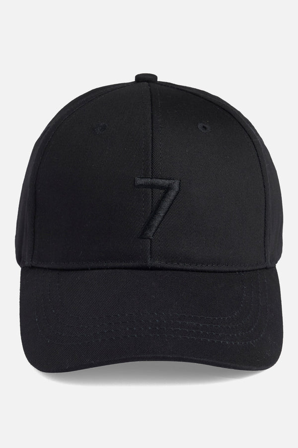 Logo Cap in Black