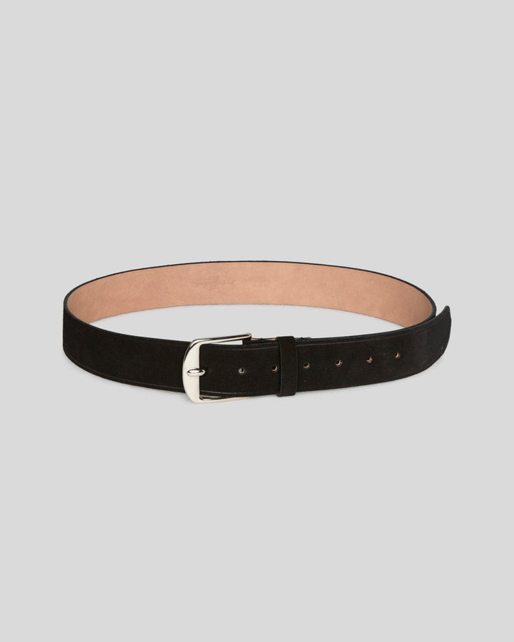 Black suede hotsell belt womens