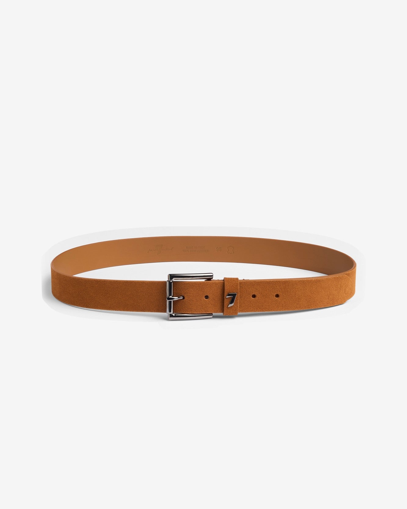 7 for all mankind Classic italian Suede Belt Accessories
