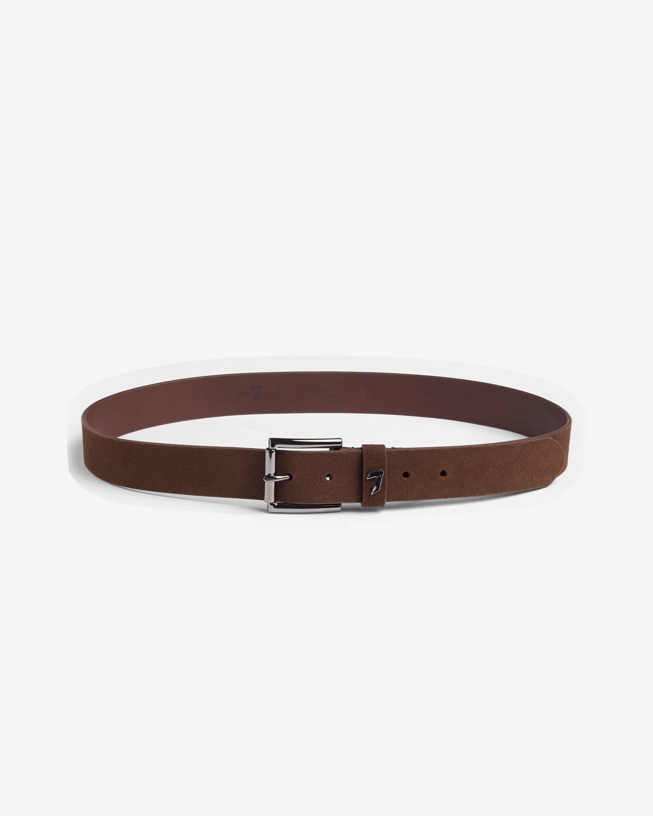 7 for all mankind Classic italian Suede Belt Accessories