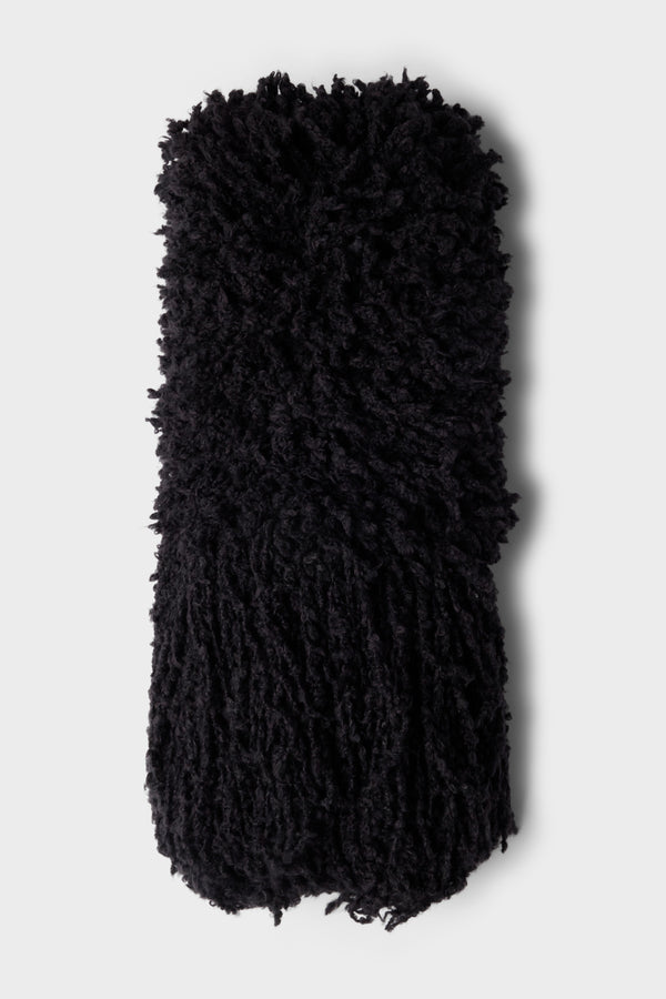 BOUCLE SCARF in Wool Blend