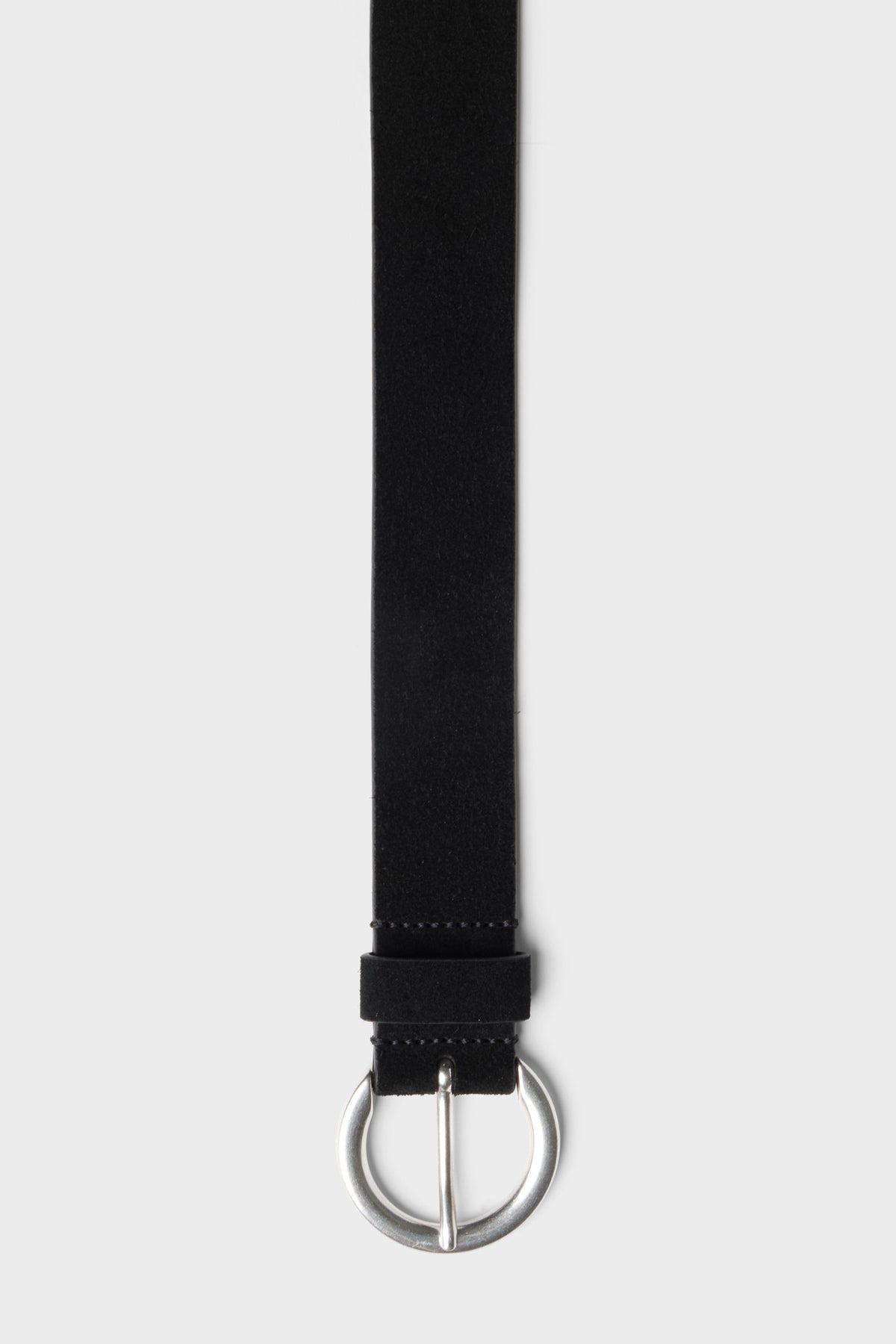 EUC Sass & Bide Black Suede Business Casual Everyday Goth Moto Indie Belt SZ 40 Women\ main image 3