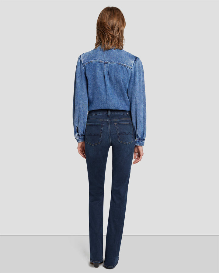 7 for All Mankind Kimmie Straight Leg Jeans in Indigo Rinse