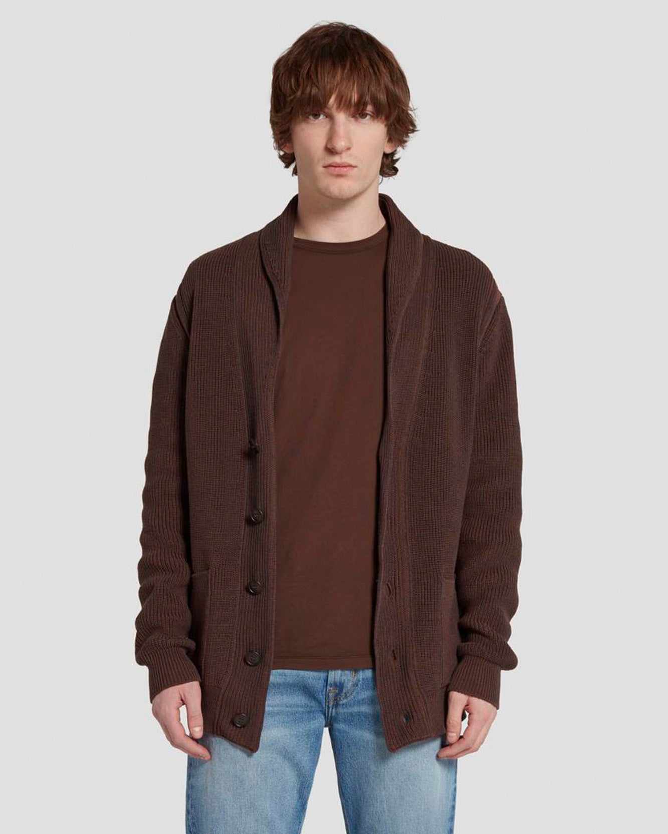 7 for all mankind Shawl Cardigan Sweaters