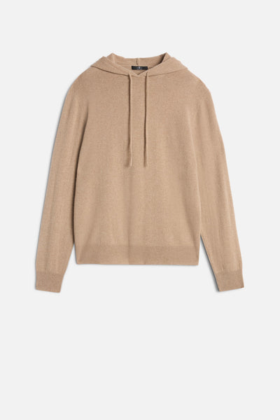 Cashmere Hoodie In Umber