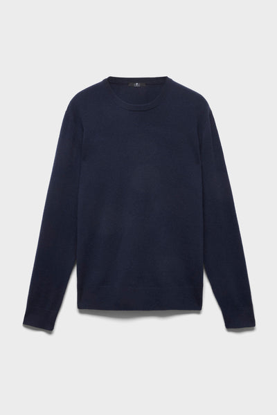 Cashmere Crewneck Sweater In Ink