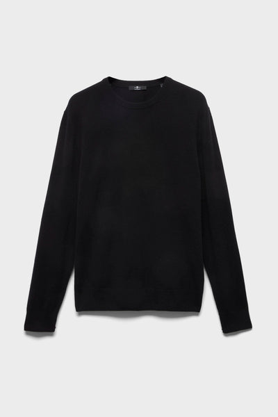Cashmere Crewneck Sweater In Coal
