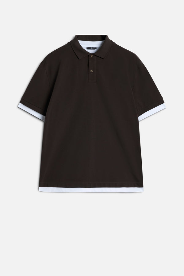 DOUBLE LAYER POLO