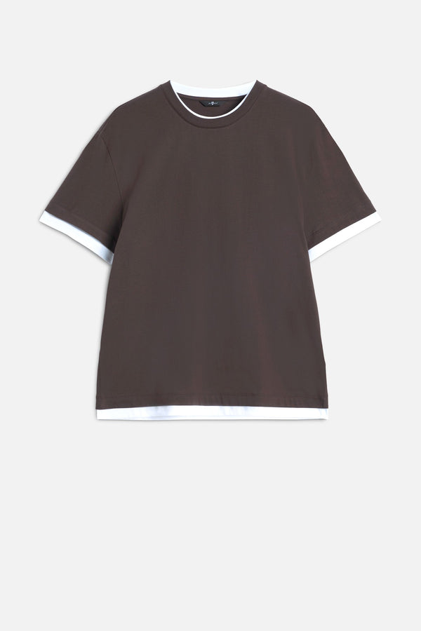 DOUBLE LAYER TEE