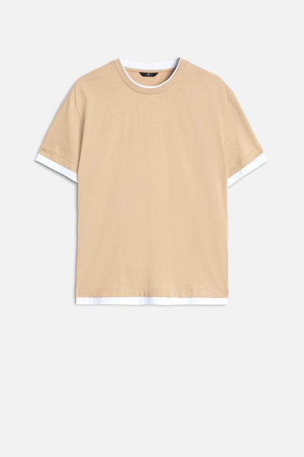 DOUBLE LAYER TEE