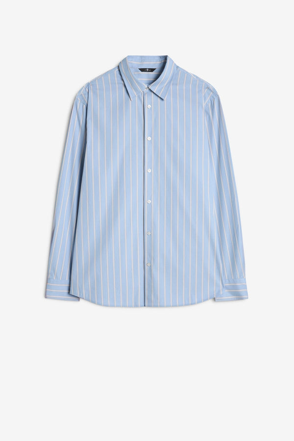 LONG SLEEVE REGULAR SHIRT in Popeline