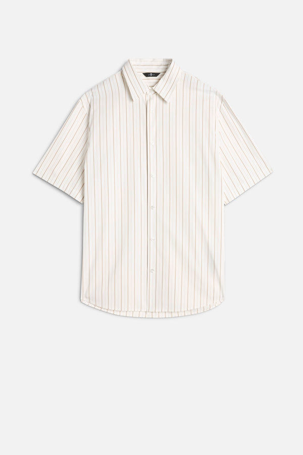 SHORT SLEEVE SHIRT in Poplin