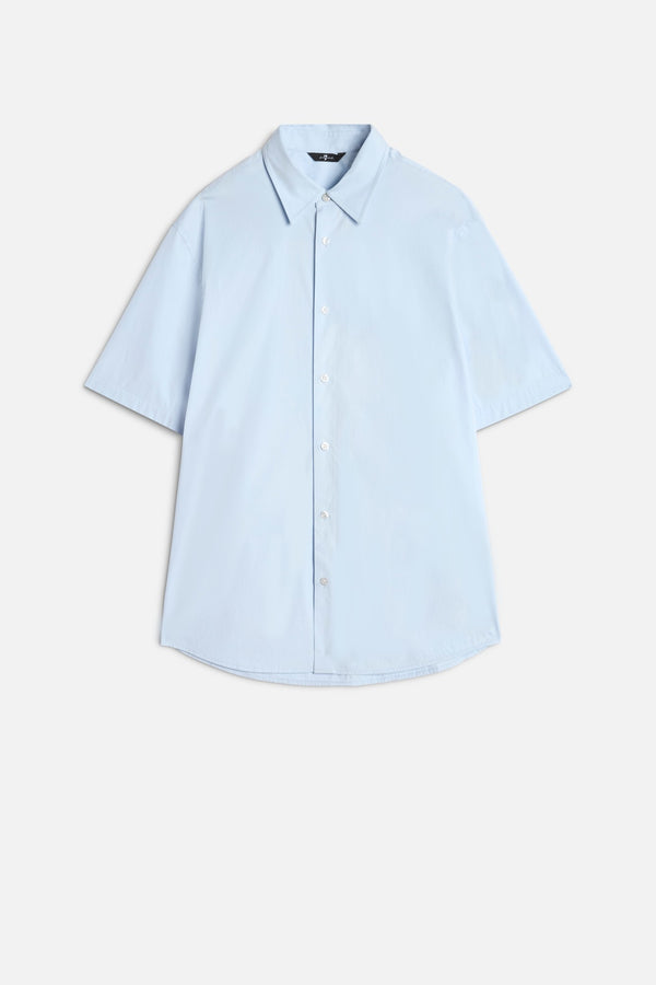 SHORT SLEEVE SHIRT in Poplin