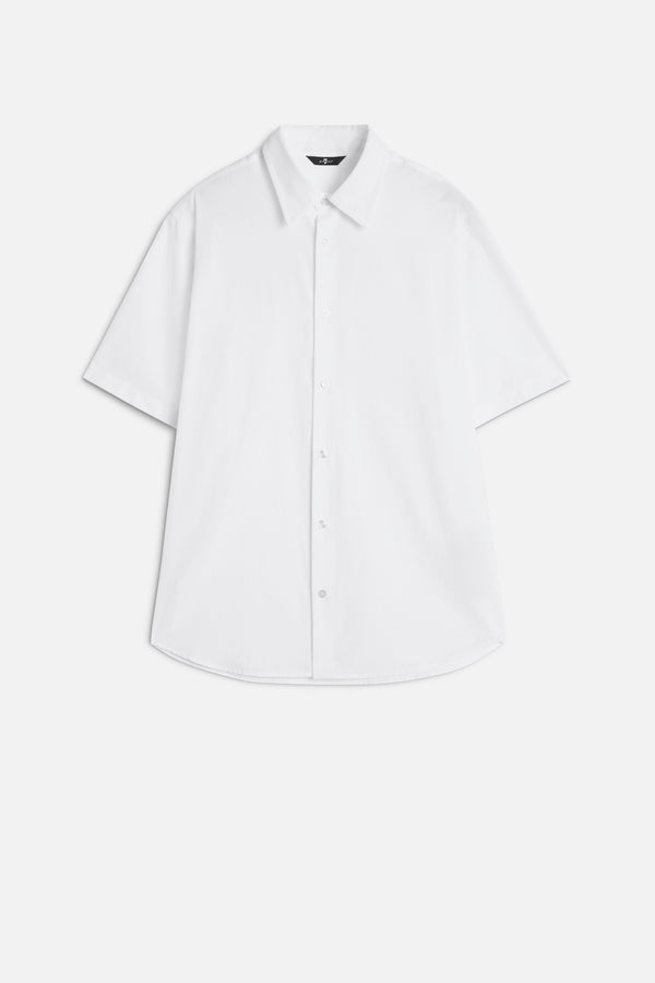 SHORT SLEEVE SHIRT in Poplin