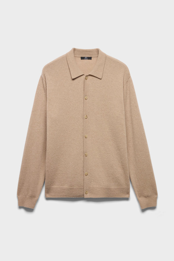 BUTTON POLO in Cashmere