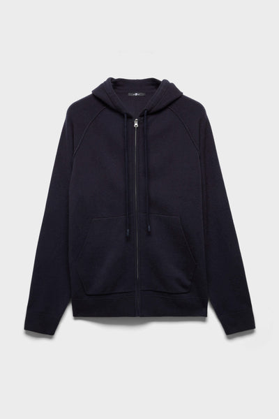 ZIP HOODIE in Midnight