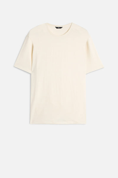Linen Tee in White