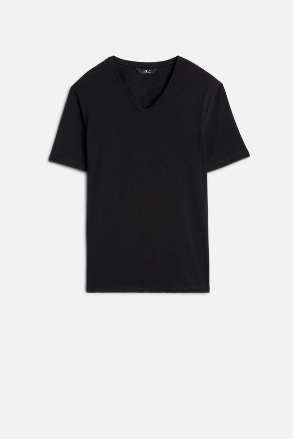 V-NECK TEE in Luxe Performance