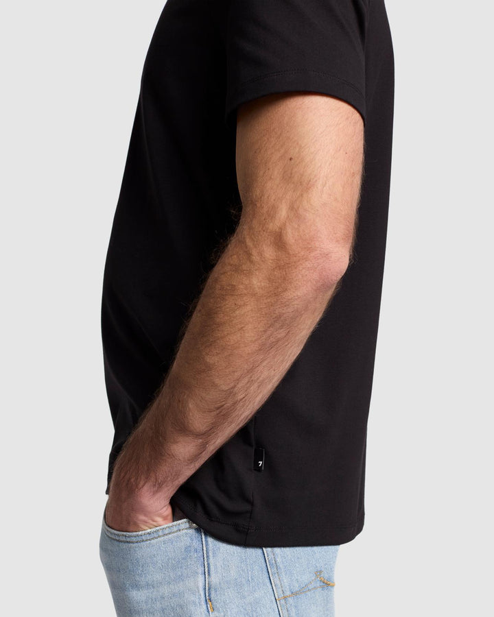 Vallad V.HENRY NECK L/S サーマル M ブラック Vallad V.HENRY NECK L/S サーマル M ブラック V.HENRY NECK L/S