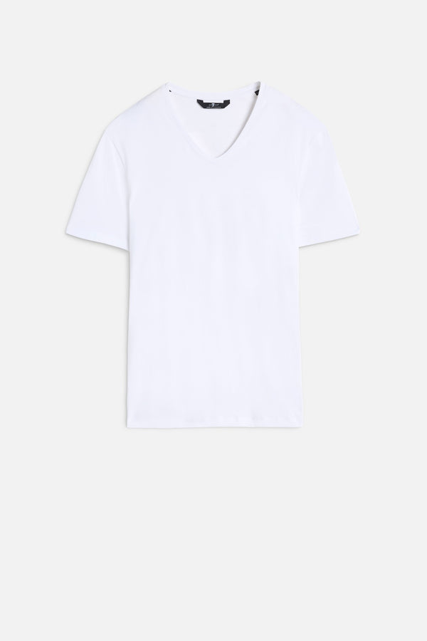 V-NECK TEE in Luxe Performance