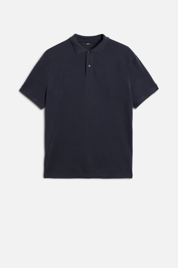 SHORT SLEEVE POLO in Lyocell