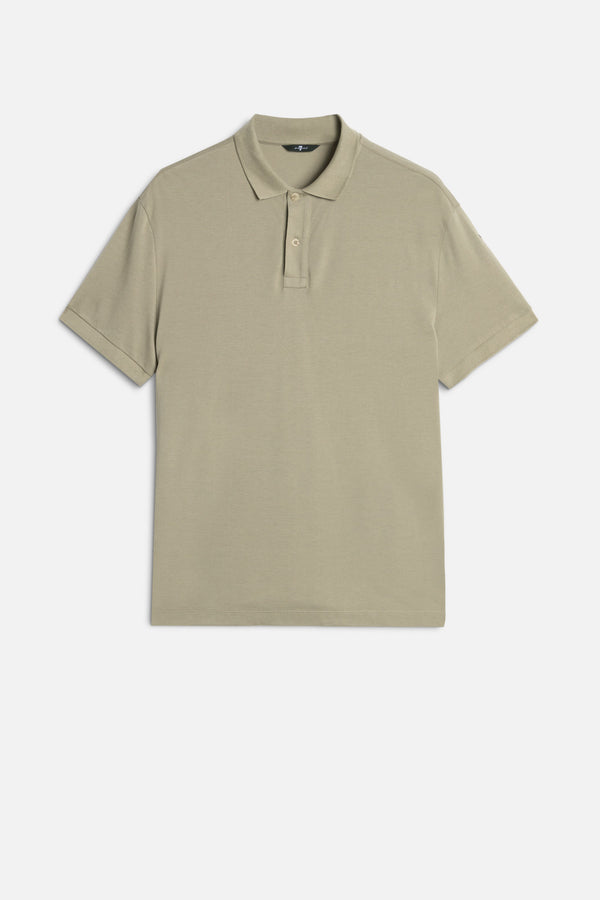 SHORT SLEEVE POLO in Lyocell