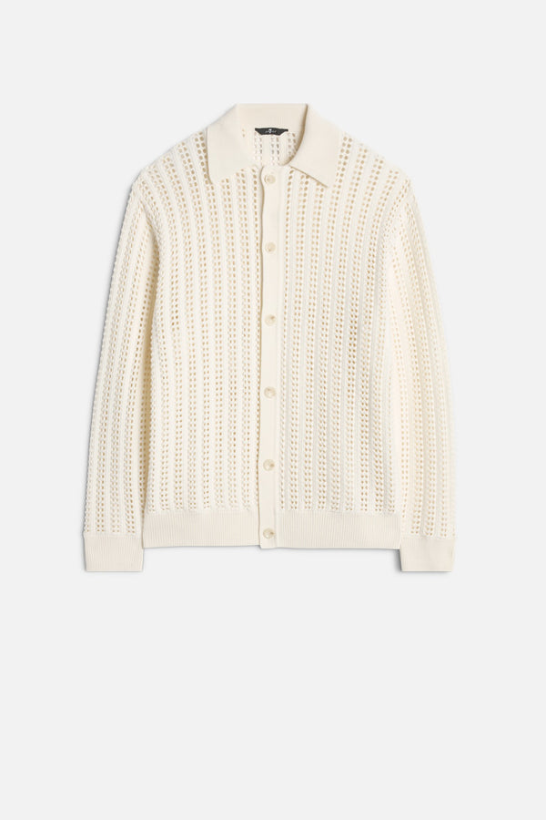 CROCHET KNIT POLO