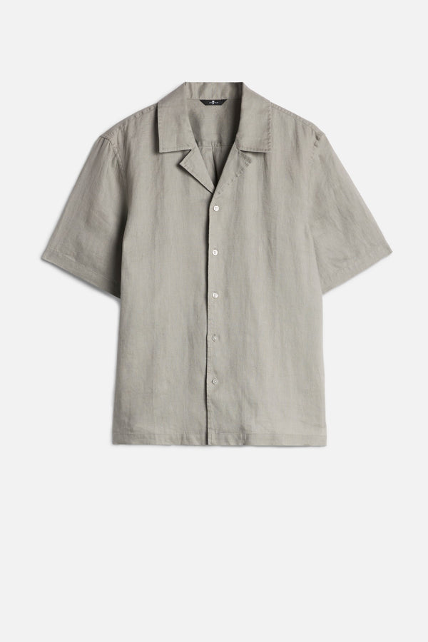 CAMP SHIRT in Linen