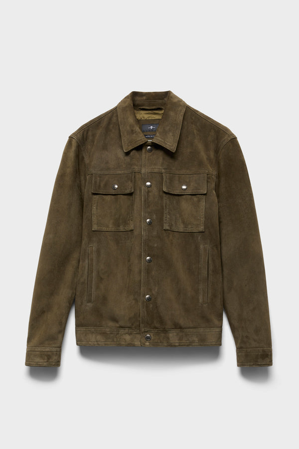 MODERN TRUCKER in Suede