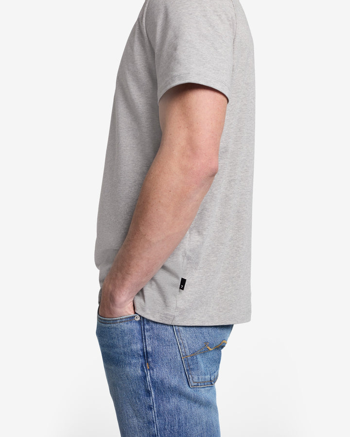 Luxe Performance Tee in Grey
