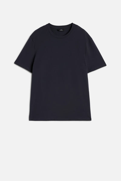 Luxe Performance Tee in Navy