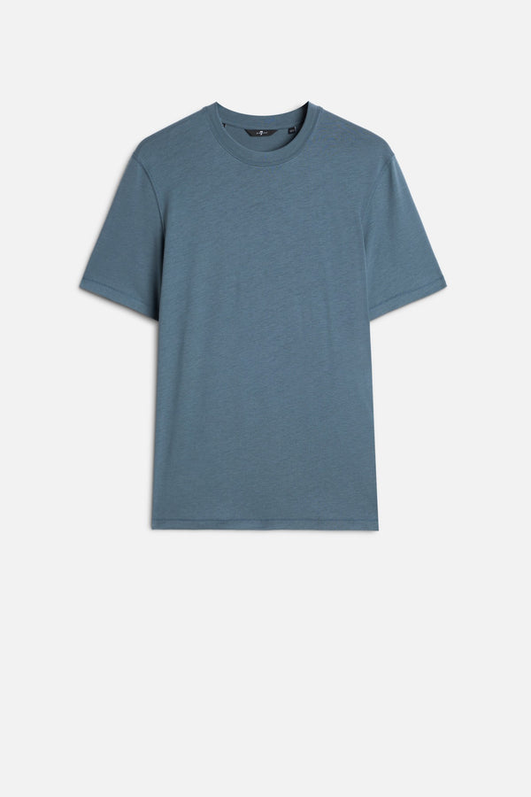 CREWNECK TEE in Lyocell