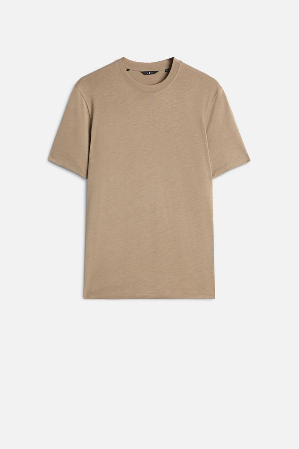 CREWNECK TEE in Lyocell