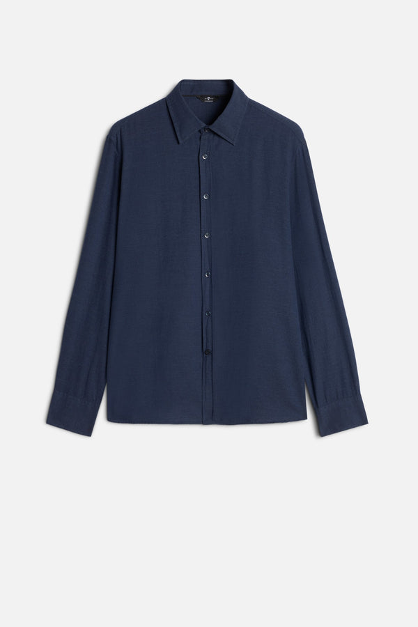 BUTTON UP SHIRT in Cotton Cashmere