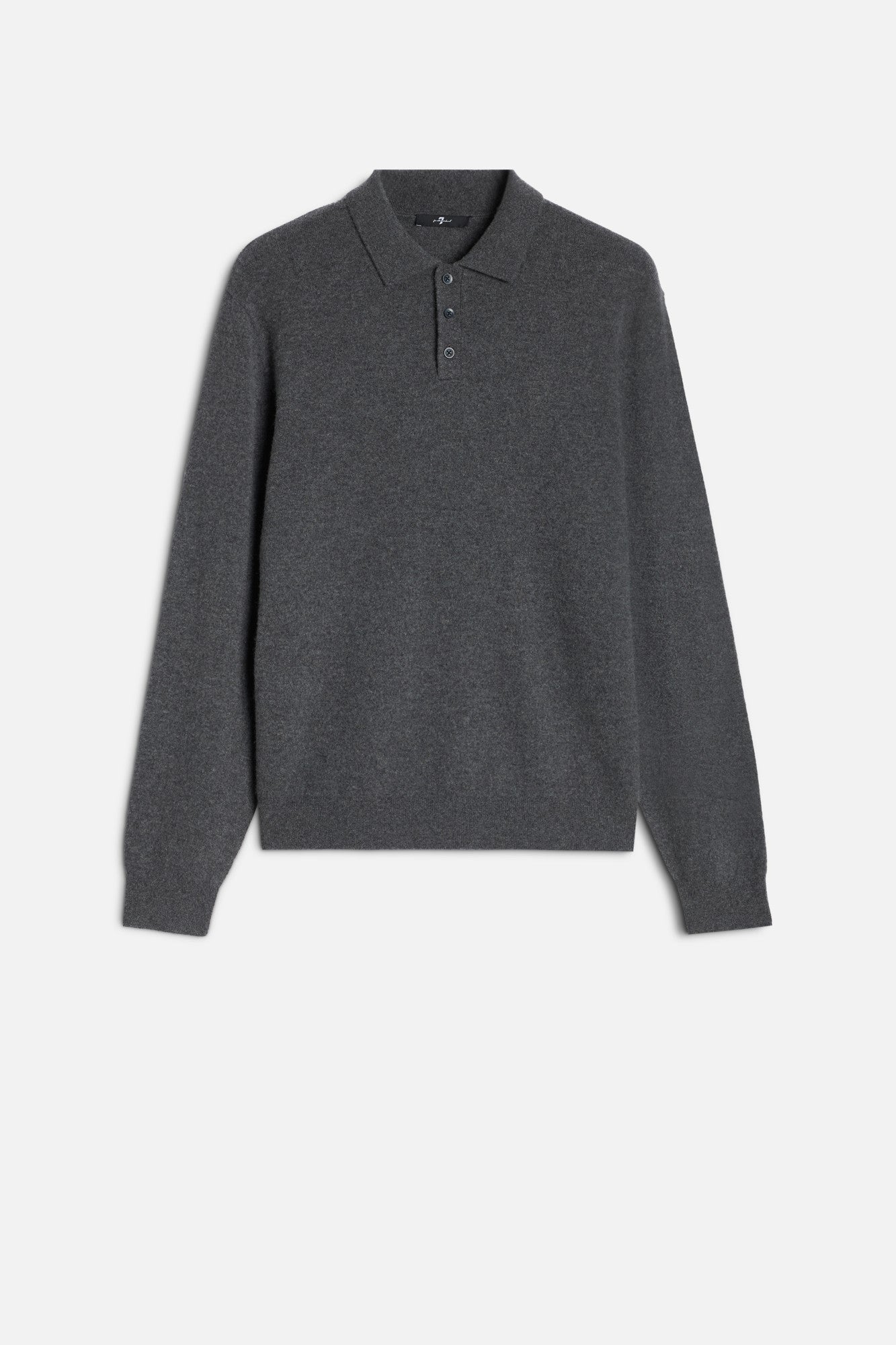 Cashmere Polo Sweater In Korat| 7 For All Mankind
