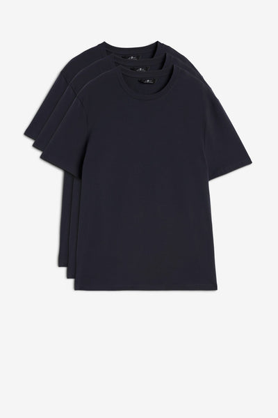 3 PACK SHORT SLEEVE TEES in Luxe Performance Navy