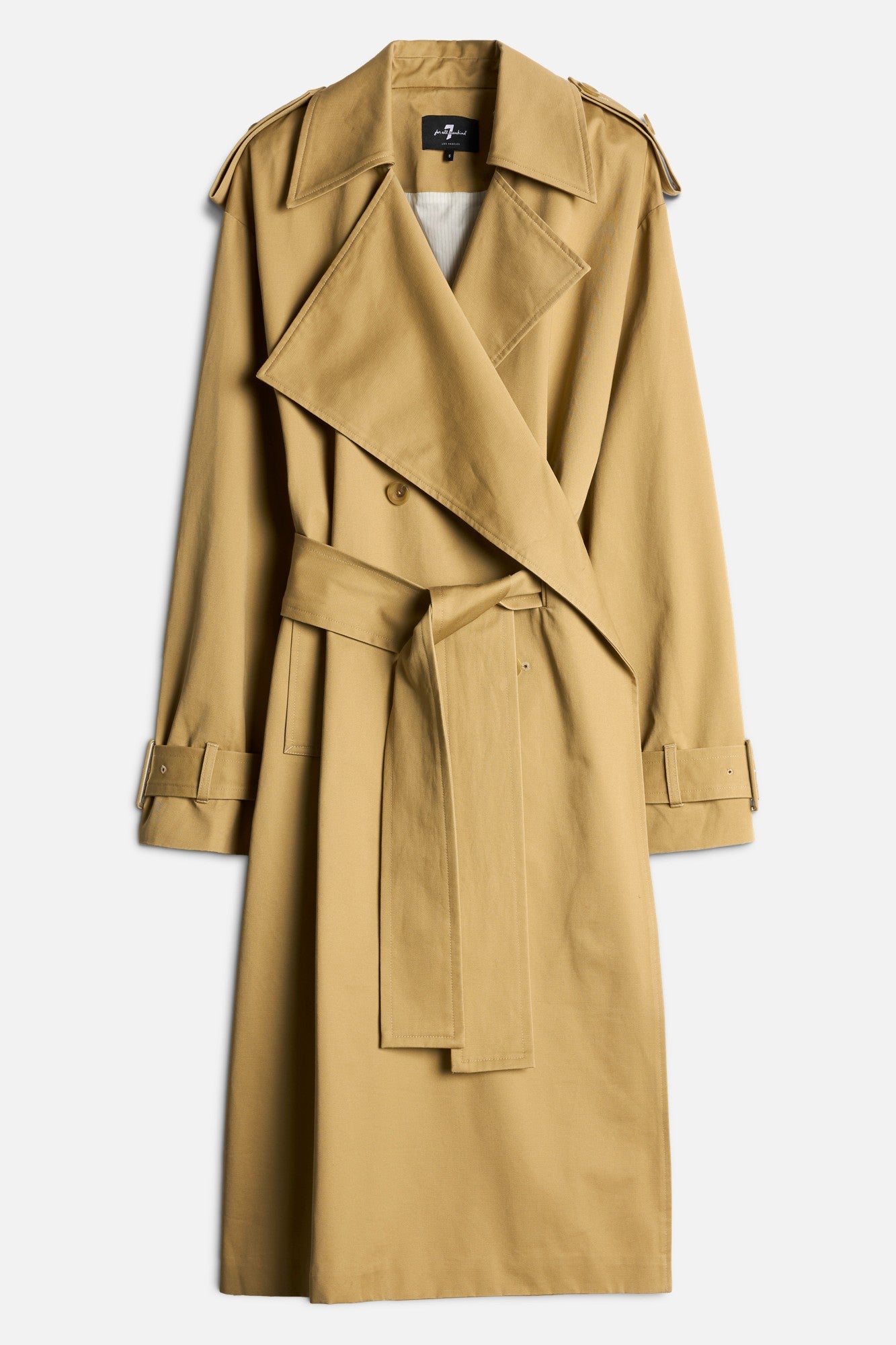 Oversized Cape Trench in Stratford | 7 For All Mankind
