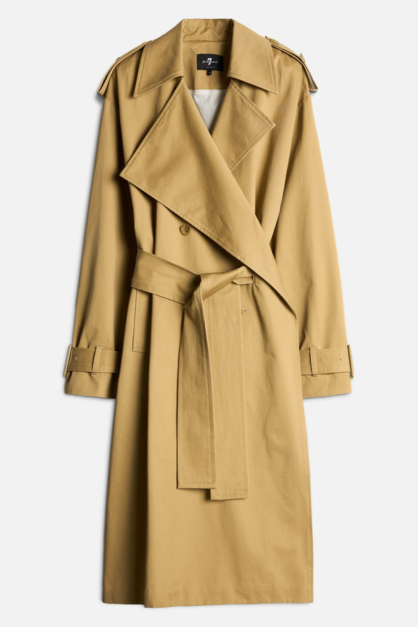 OVERSIZED CAPE TRENCH