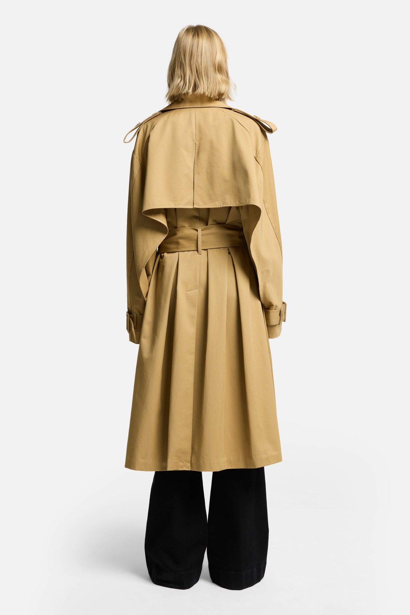 Oversized Cape Trench in Stratford | 7 For All Mankind