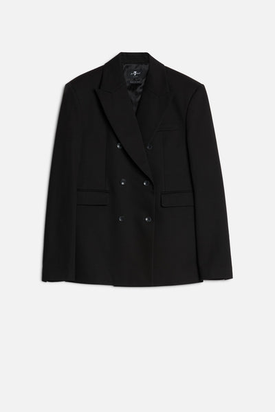 Double Breasted Blazer in Black