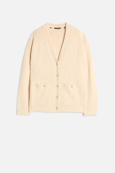 Oversized Cardigan in Sand