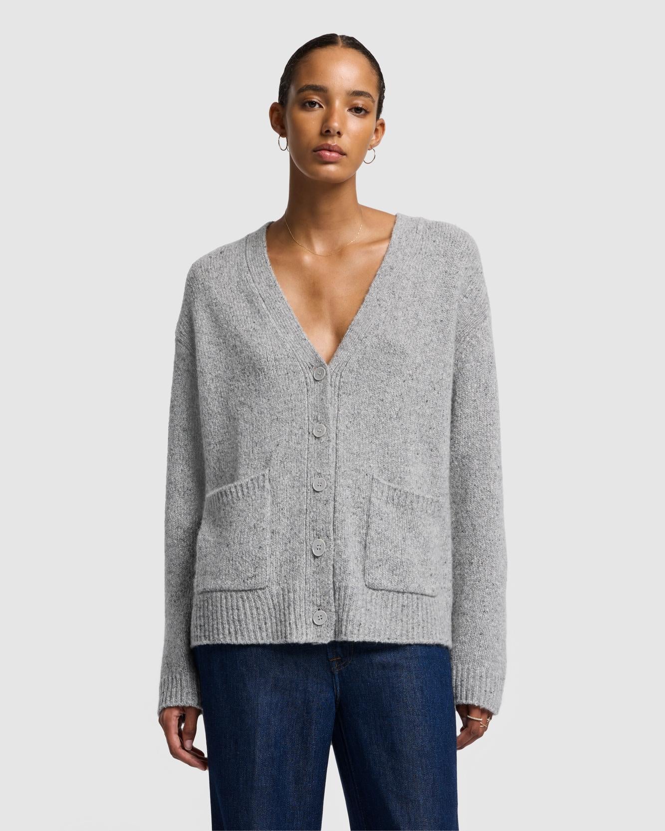 for all mankind Cashmere Boyfriend Cardigan Sweaters Hot Sale