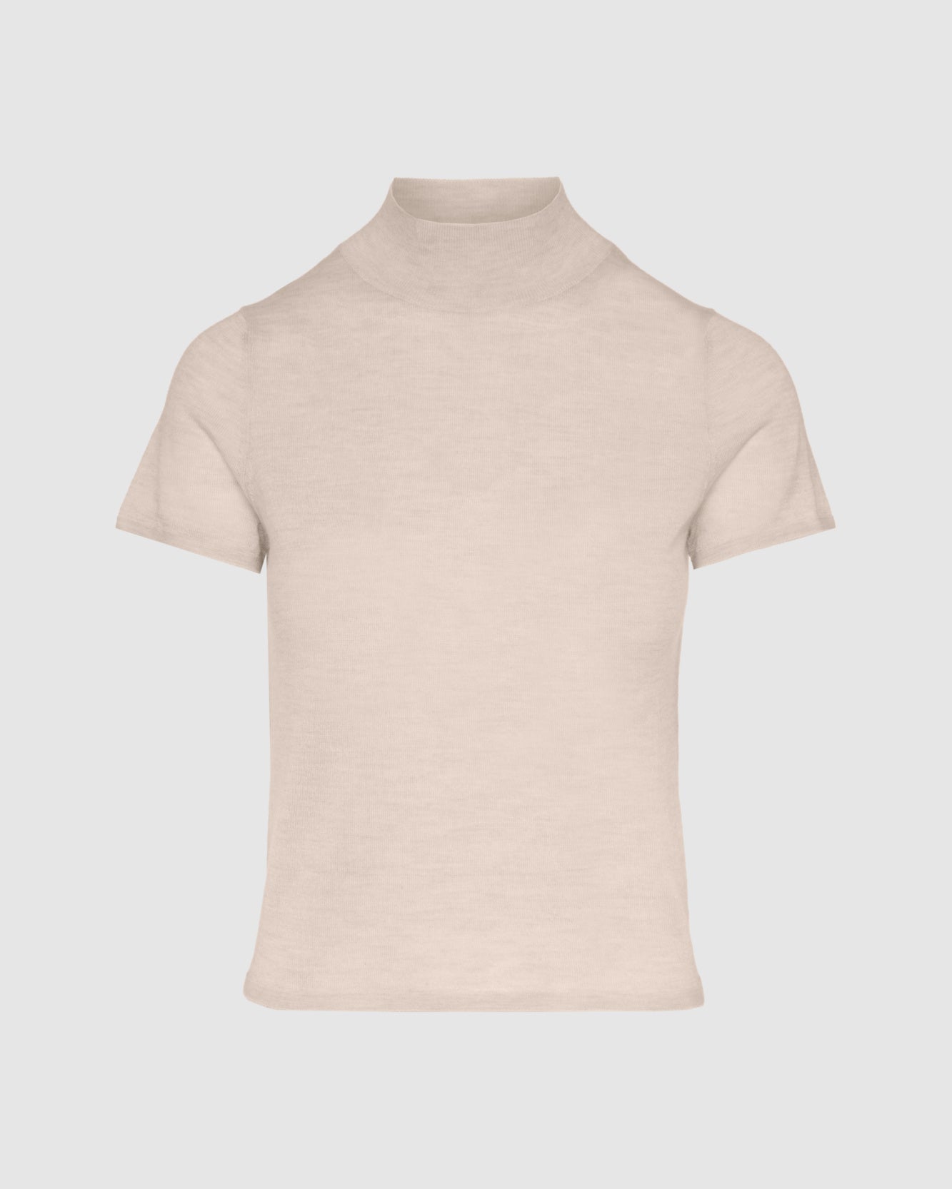 7 for all mankind Cashmere Mock Neck Short Sleeve Sweater Sweaters