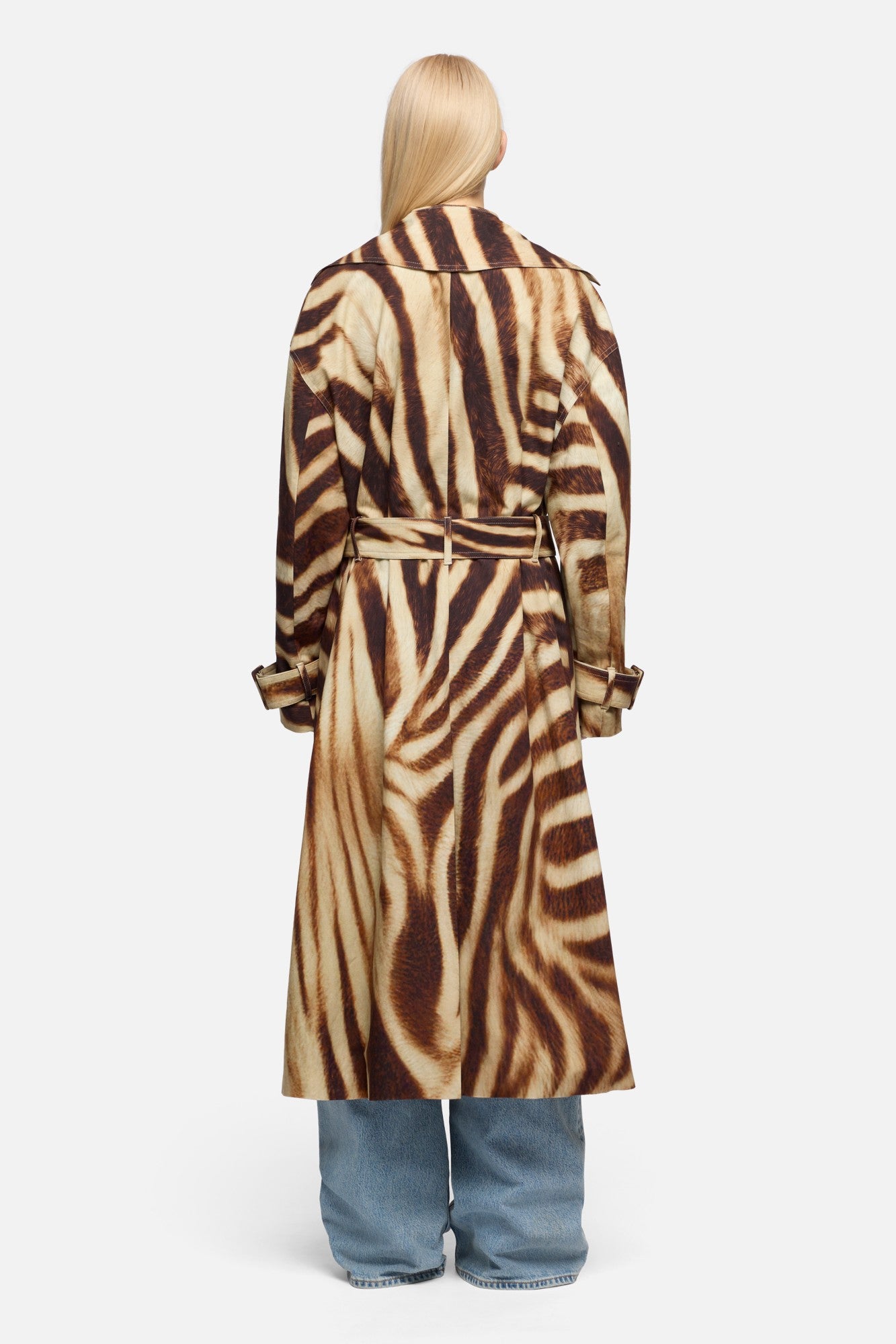 TRENCH COAT in Canvas Zebra | 7 For All Mankind
