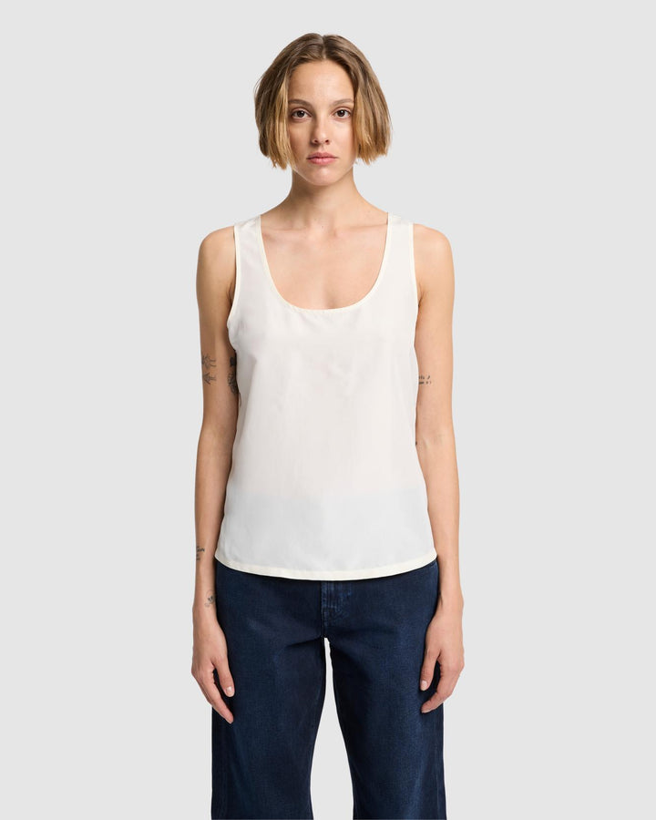 Store 7 for all Mankind silk sleeveless top size Small