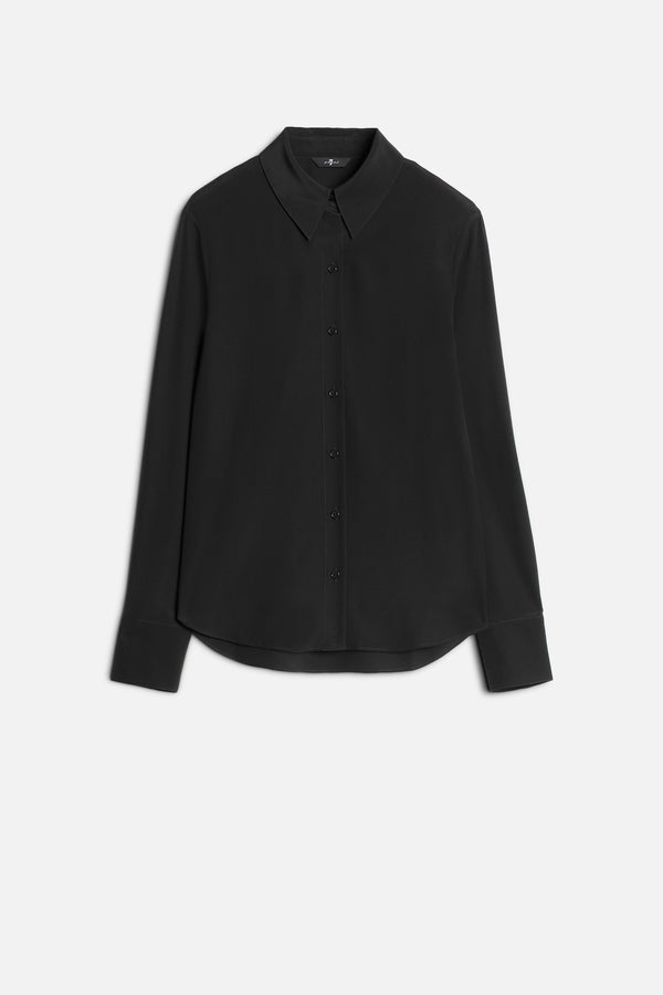 LONG SLEEVE BLOUSE in Silk