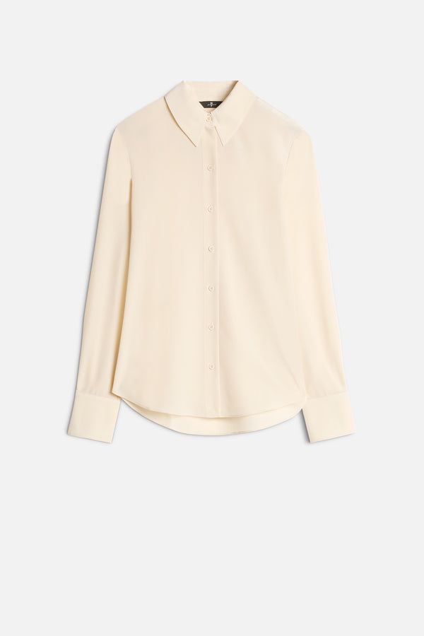 LONG SLEEVE BLOUSE in Silk