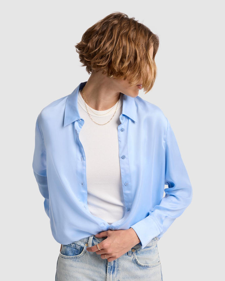 Cupro Shirt in Starburst