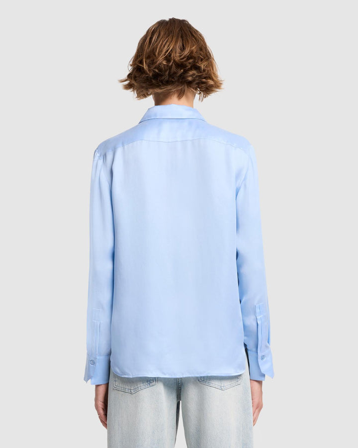 Cupro Shirt in Starburst